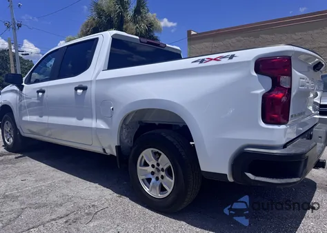 2023 Chevrolet Silverado 1500 4Wd Short Bed Wt from USA, damaged, VIN 3GCUDAEDXPG304501